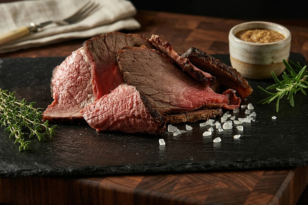 Sliced Topside Beef large