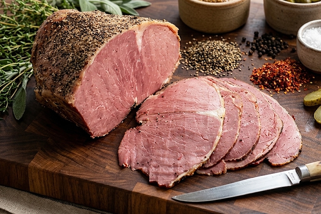 cooked pastrami cooked pastrami